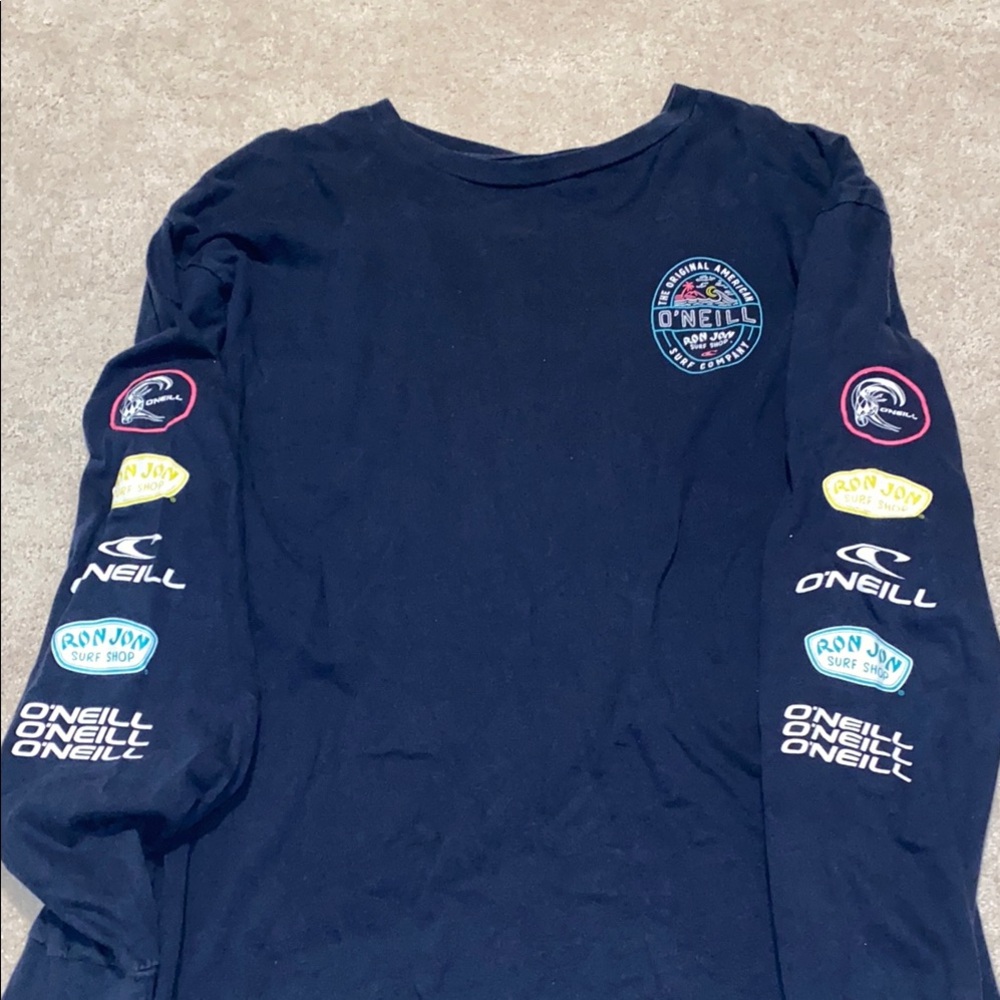 O'Neill Dark Blue Graphic Long Sleeve Tee